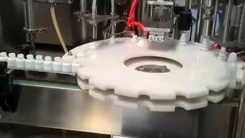 Fully automatic monoblock spray pump bottle filling capping machine bottling line