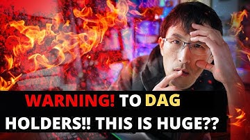 Constellation DAG HOLDERS. A HUGE WARNING!