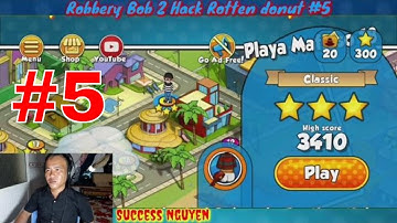 😍😍 Robbery Bob 2 - Rotten Donut - Teleportation Mine # 5 - Success Nguyen