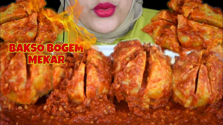 AUTO MULES 👊👊🤲🤲|| ASMR BAKSO BOGEM MEKAR SAMBEL MERCON || ENAK GUYS