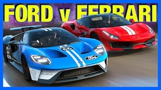 Forza horizon 4 ford vs ferrari is finally here! but what would happen
if you did in 2020, gt 488 pista? let's find out with ...