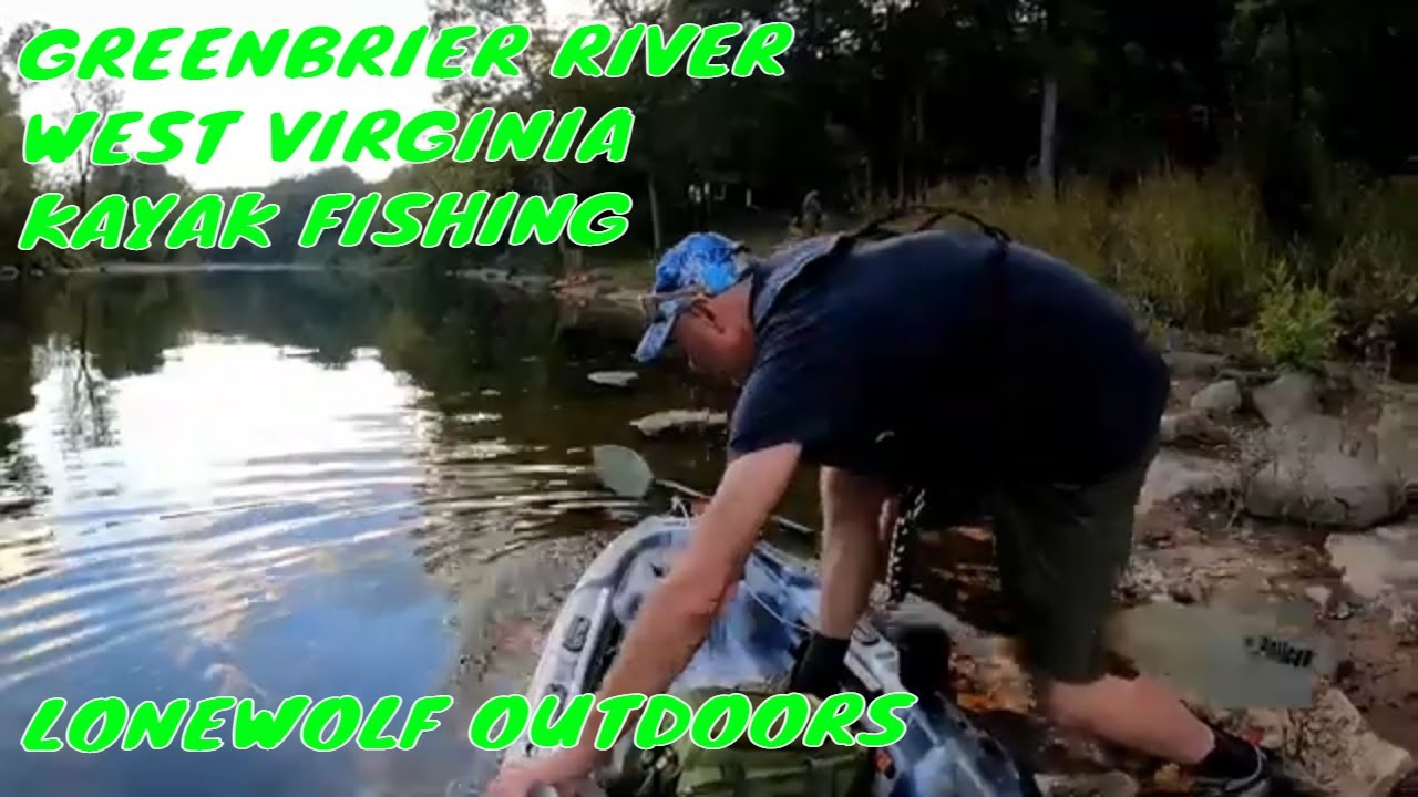 KAYAK fishing WEST VIRGINIA (smallmouth) YouTube