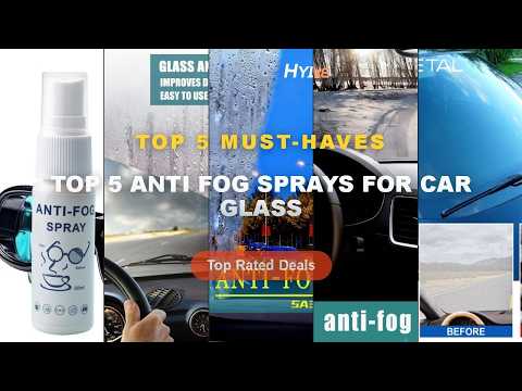 Top 5 Best Top 5 Anti Fog Sprays For Car Glass (Must Have!) - SEAMETAL 60ML Anti Rain & Anti Fog Coa