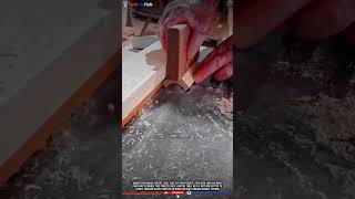 Manual Router Table Cove Cutting Process: Precision Concave Wood Profiling Technique #tech