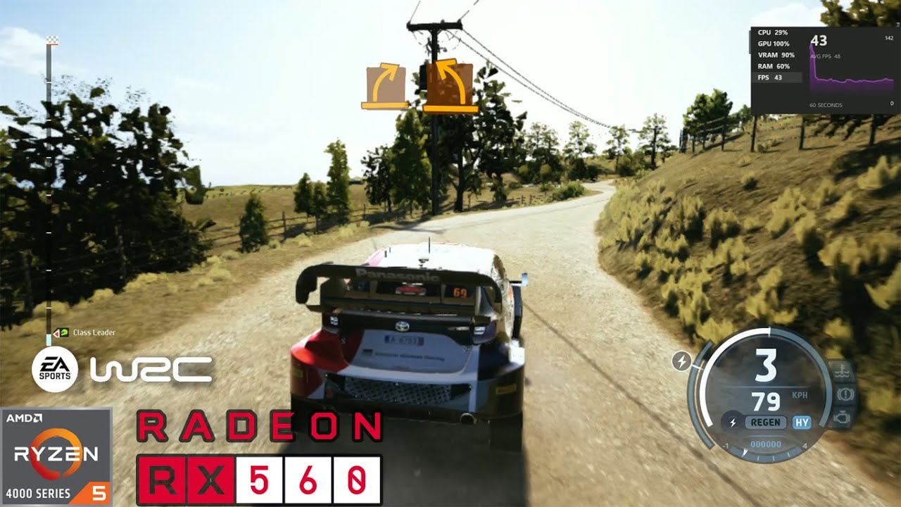 EA SPORTS WRC | RX 560 4GB - YouTube