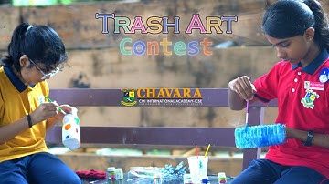 Trash Art Contest Rangoli - 2024