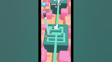 Gameplay top mobile games Relaxing n satisfying game iOS/ANDROID Stacky Dash  #shorts Level 2125