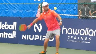 3+ Minutes of Morgan Evans ABUSING opponents with his serve