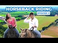 HORSEBACK RIDING WITH MAIQUI P. AT THE FARM | Robi Domingo