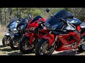 Comparing and Riding my 600RR, RC51, VFR800, & 954RR in 2020!