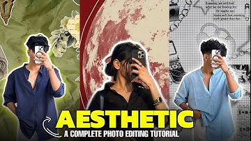 Instagram Trending Aesthetic Photo Editing Tutorial | Aesthetic Background Photo Editing PicsArt