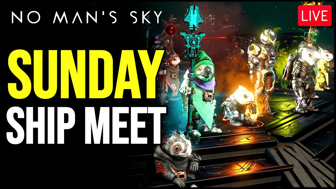 🦺LIVE: Sunday Ship Meet | The BEST Ships In No Man's Sky Remnant | 84K 🍾