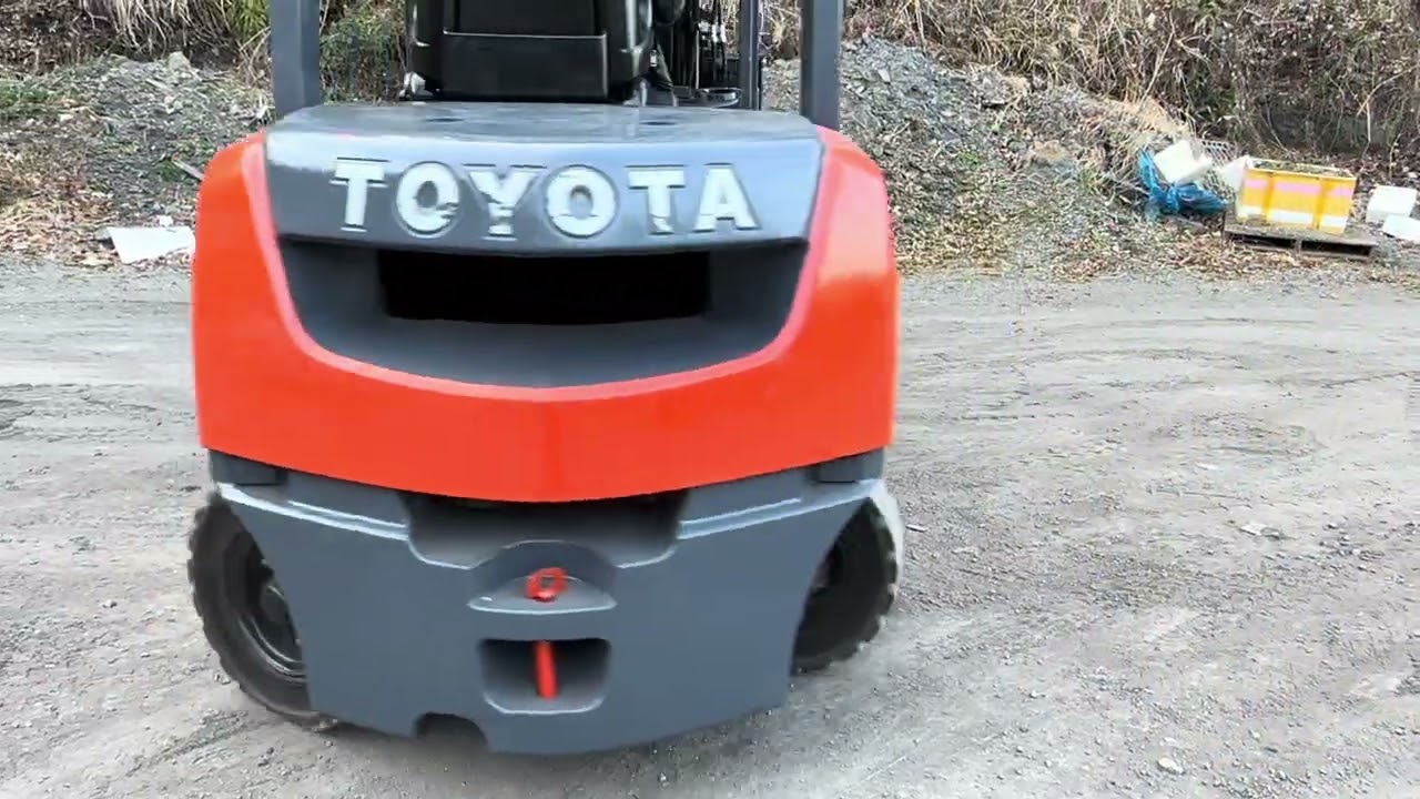 TOYOTA トヨタ 2015年製 ディーゼル回転 PIP 3段ﾌﾙﾌﾘｰフォークリフト 