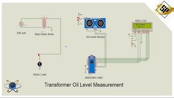 Tranformer Oil Level Measurement Using Arduino | Proteus Simulation