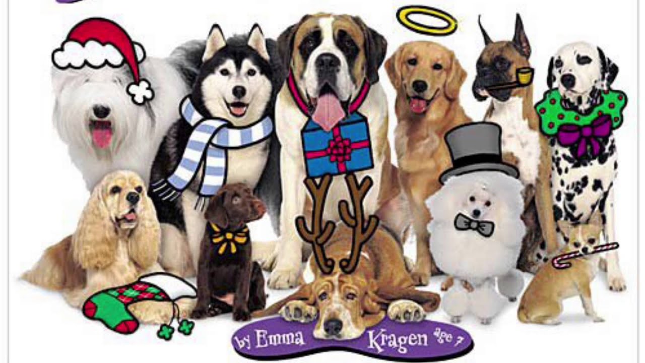 dogs of christmas