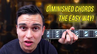 How to use DIMINISHED CHORDS? The easy way!