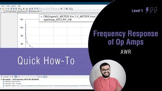 AWR Tutorial: Frequency Response of Op Amps