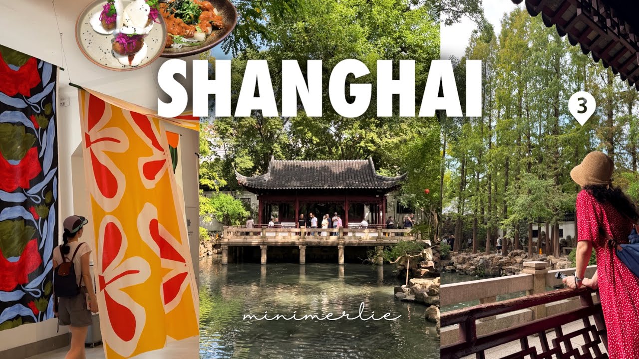 China Vlog 👒 Shanghai | A Beautiful Morning at Yu Garden & New Hidden Gems in Jing’an 