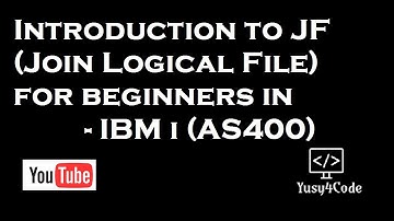 Introduction to Join Logical File in IBM i - for Beginners