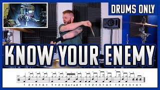 Know Your Enemy - Drums Only + Notation