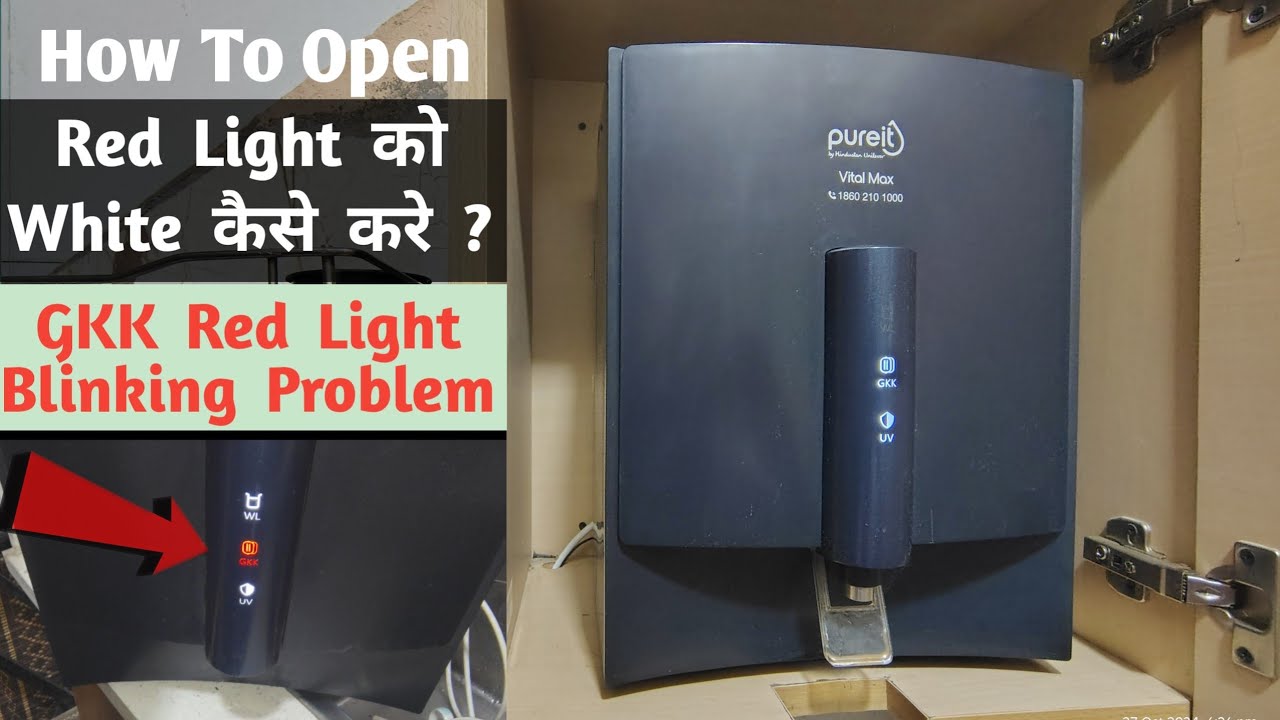 Pureit Vital max red light blinking || Pureit Vital max GKK blinking ||