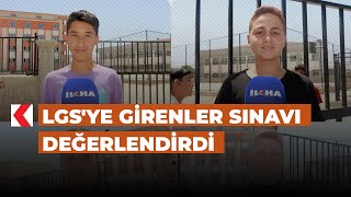 LGS'ye girenler sınavı değerlendirdi