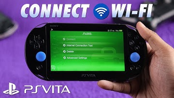 How to Connect WiFi to PS VITA [Wireless Internet]