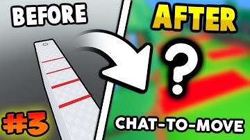 Making A CHAT-TO-MOVE Roblox Game! | Roblox Devlog #3