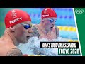 Full men's 100m breaststroke semifinals at Tokyo 2020!
