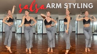 Salsa Arm Styling Tutorial Practice Routine