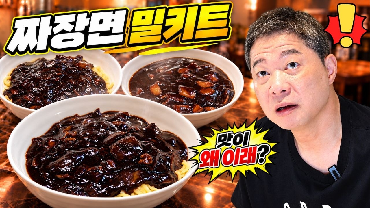 짜장면이 밀키트로 나온다고? 근데 맛이…?