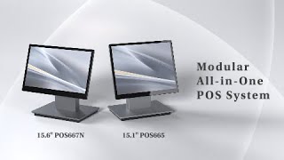 Flytech 【POS667N & POS665】Ultra-Slim POS System