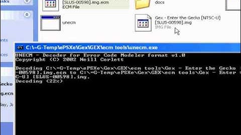 How to unpack .ECM files