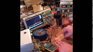 Time domain reflectometry with coplanar waveguide