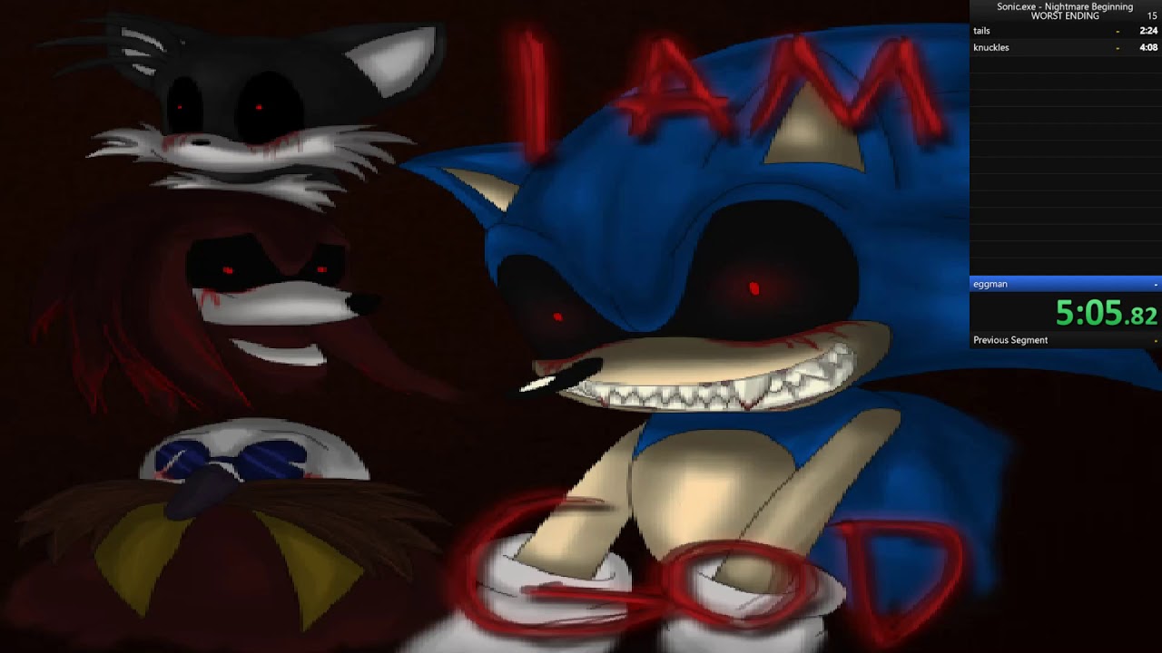 SONIC.EXE - NIGHTMARE BEGINNING. A MELHOR VERSÃO DE SONIC.EXE?