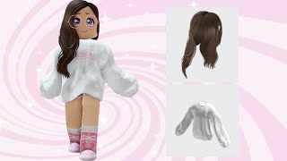 EASY Get These FREE CUTE Hair And 3D Clothing Sweater Roblox Free Items And Accessories
