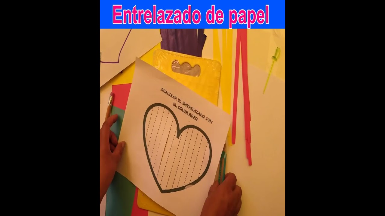 Técnica del Entrelazado de papel YouTube