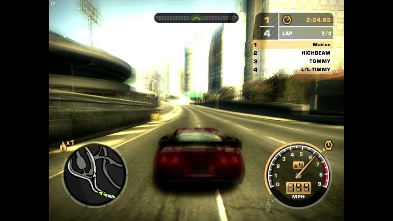 Need For Speed Most Wanted maximos graficos HD