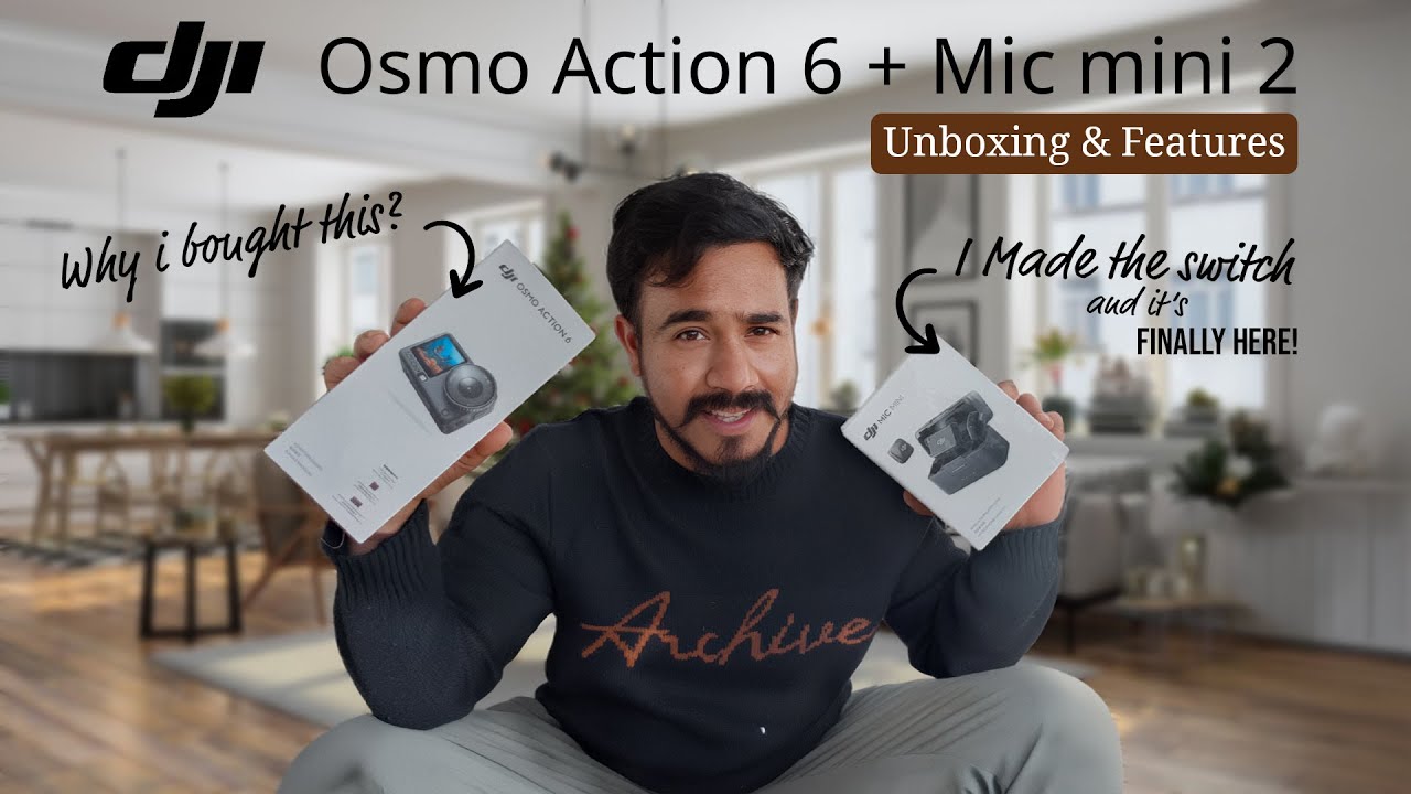 DJI Osmo Action 6 Unboxing-Everything you need to know (Hindi) & bye GoPro 