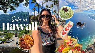 MY FIRST EVER SOLO TRIP to HAWAII 🌺 skydiving, zipline, hiking