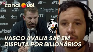 VASCO TEM SAF DISPUTADA POR BILIONÁRIOS E AVALIADA DE R$ 1 BILHÃO ...