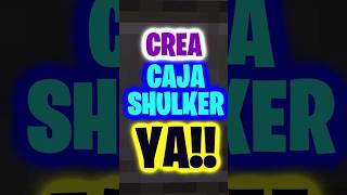 🖖👽Como HACER caja de SHULKER en Minecraft👽👌 #datwinxd