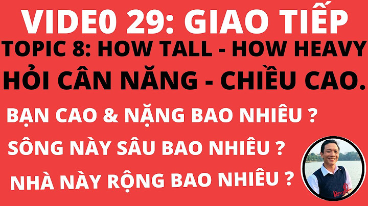 Cái cân tiếng anh gọi là gì năm 2024