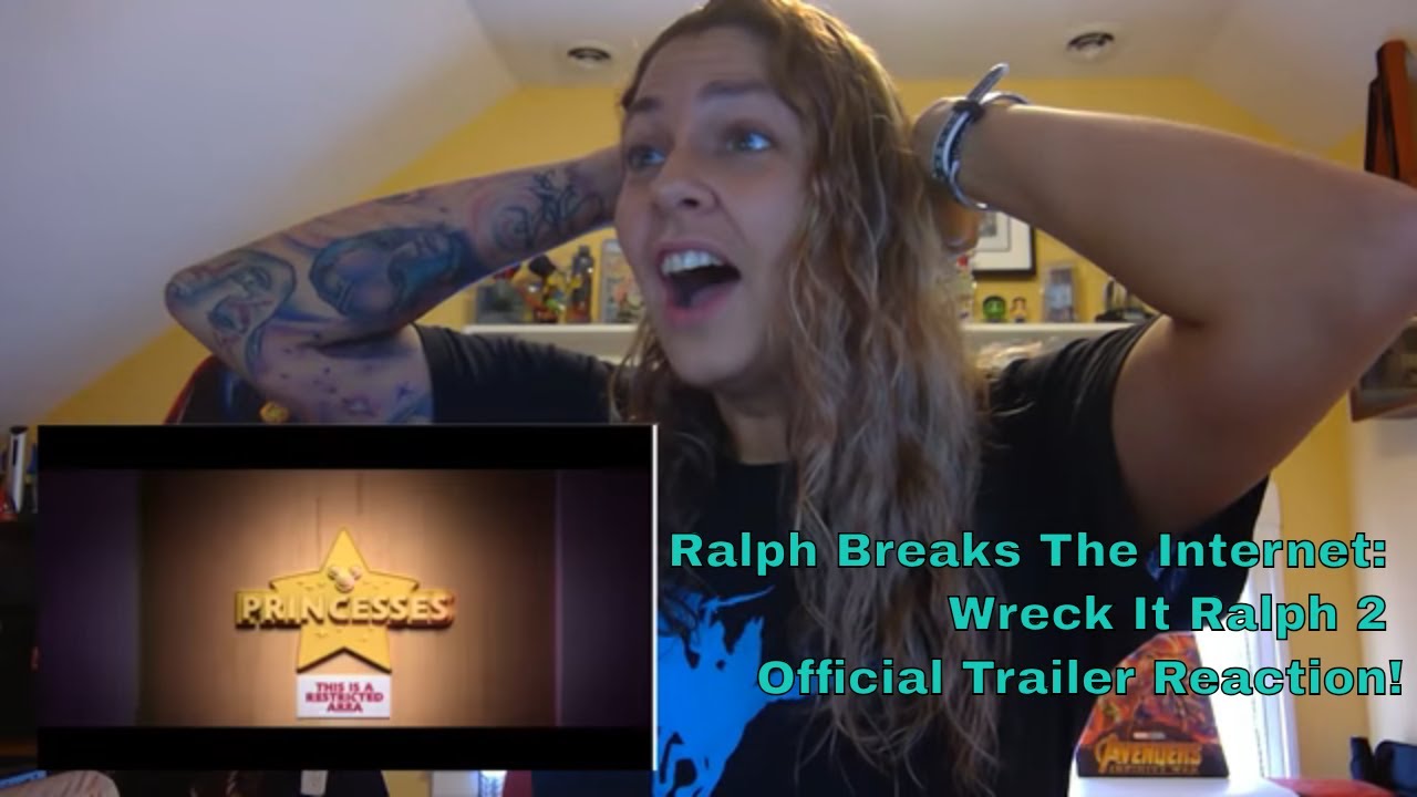 Ralph Breaks The Internet: Wreck It Ralph 2 Official Trailer Reaction!