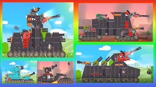 #lv25 Tank Game - Synthesis of the strongest tank lv 25 | Super tank rumble | Cartoon tank