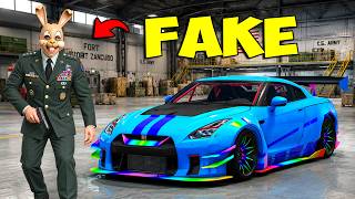I Pretended to Be a FAKE General to Steal Animated Cars sa GTA 5