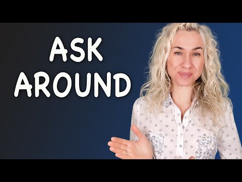 ASK AROUND - минута английского (фразы с переводом) Урок 565