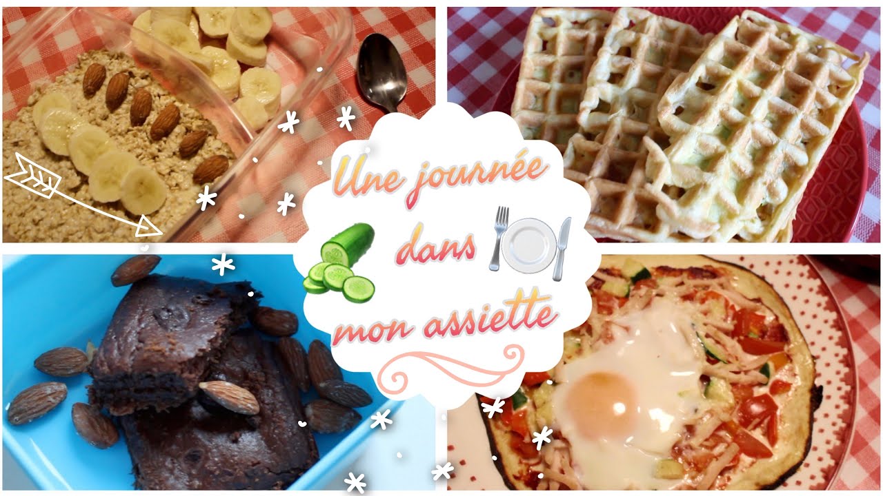 UNE JOURNÉE DANS MON ASSIETTE  🍽⎜Recettes SIMPLES, RAPIDES & SAINES
