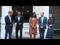 Obama Completes Royal Visit with Princes