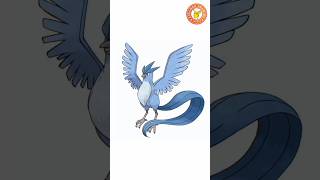 How to Draw Articuno || Pokemon Drawing || Pokemon #pokemon #anime #viral #shorts